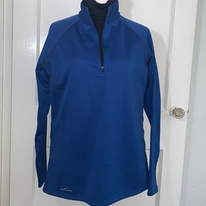 Eddie Bauer Blue Fleece Pullover Size XL NWOT